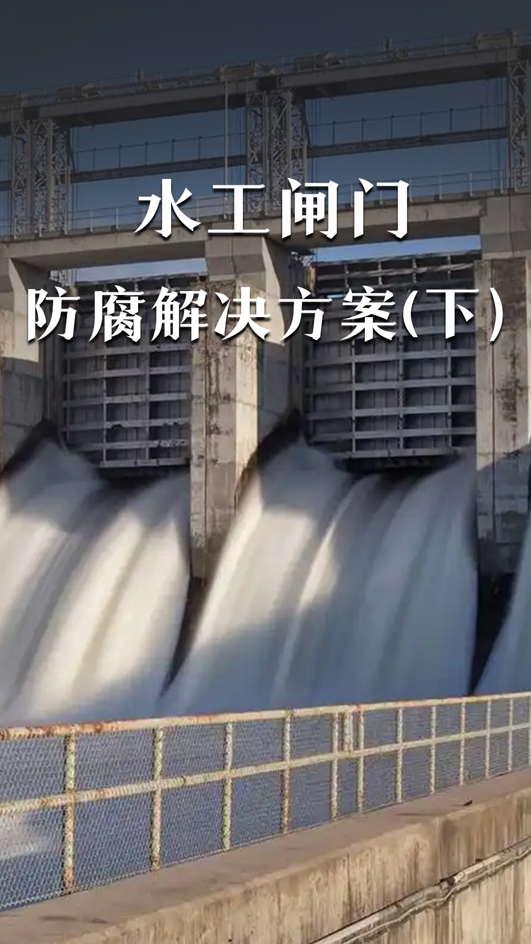 水工閘門防腐解決方案