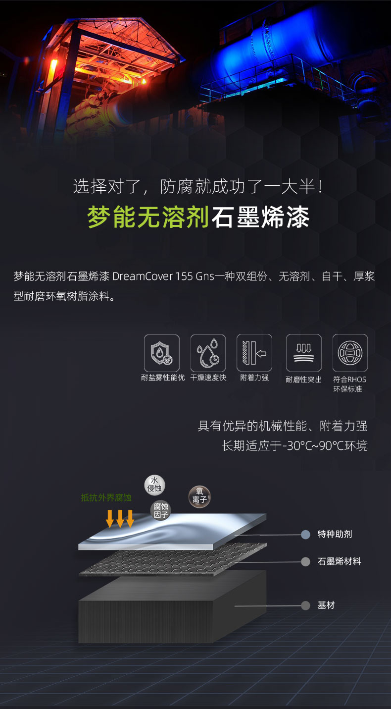 石墨烯無(wú)溶劑環(huán)氧漆